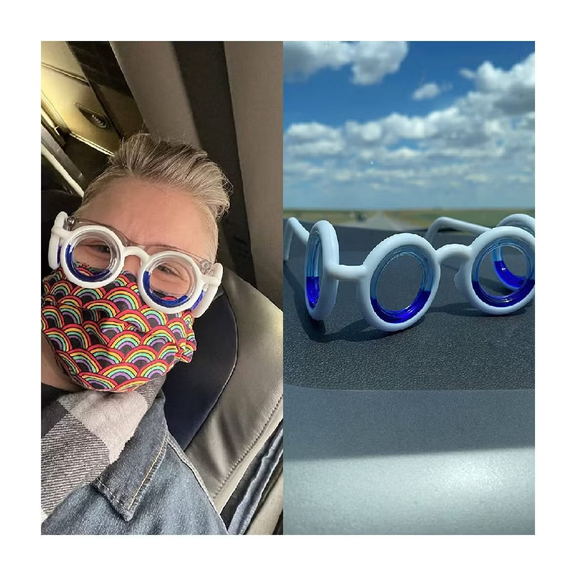 Motion Sickness Glasses